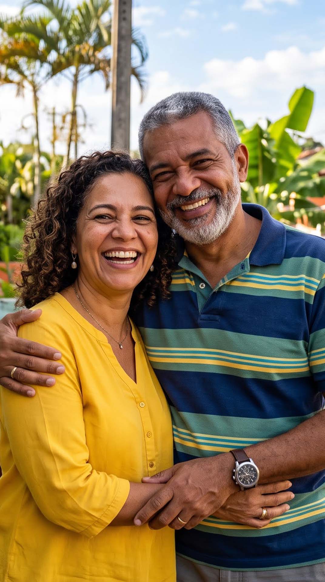 Casal sorrindo — programa de promotores Exclusivo Odonto